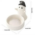thumbnail image 2 of Ceramic Top Hat Candle Holder Halloween Party Unique Cute Design for Home Table Centerpiece and Celebration, 2 of 8