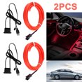 thumbnail image 5 of JShteea Interfaz USB Fría 10 Pies 5V para La Modificación Del Interior Del Automóvil (rojo), 5 of 5