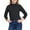 Black |#46, variant on Girls Long Sleeve Turtleneck Top Soft Cotton Knit Pullover Basic Solid Mock Neck Shirt for Kids Youth School Wear (Wine,130)