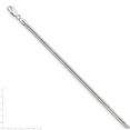 thumbnail image 5 of 925 Sterling Silver 3mm Round Snake Chain 18 Inch, 5 of 7