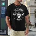 thumbnail image 4 of La Coka Nostra Graphic Tees Men Funny Tshirts Shirts for Men Black T-shirt Mens Tshirts Cotton, 4 of 9