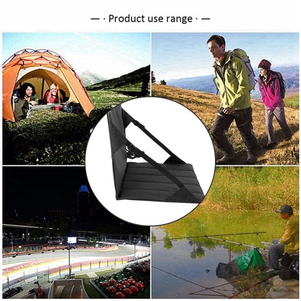 Chaise Pliante De Camping Portable Avec Coussin – Idéale Pour Pique-nique Et Stade – Neuve