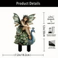 thumbnail image 3 of Fairy Garden Decor - Bohemian Vintage Acrylic Planter Inserts & Statues, Whimsical Outdoor Fairy Figures for Flower Pots, DIY Garden Accessories, Yard & Lawn Decor (2025 New Design), 3 of 3