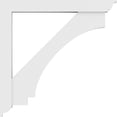 thumbnail image 3 of 3"W X 30"D X 30"H Standard Imperial Architectural Grade Pvc Bracket With Traditional Ends, 3 of 8