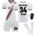 thumbnail image 1 of Maillot de Soccer Garçons Filles Enfants WIRTZ 10 XHAKA 34 GRIMALDO 20, 1 of 2