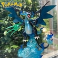thumbnail image 2 of Anime Pokemon Mega Charizard X Figure Gk Dracaufeu Glurak Manga Statue Pvc Action Figurine Collectible Figure Model Toy, 2 of 5