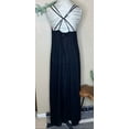 thumbnail image 4 of prAna Autumn Size Small (S) Lenzing Modal Woven Tank Maxi Swim Cover Dress Black, 4 of 8