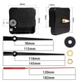 thumbnail image 4 of Quartz 24-Hour Wall Clock Movement Replacement Parts Module Motor And Hand Kit, 4 of 7