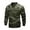 Army Green, variant on Men's Outdoor Climb Jacket Solid Color Pocket Long Sleeve Lightweight Athletic Run Sportswear Top