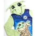 thumbnail image 2 of Disney Boys' Pajamas - Star Wars Baby Yoda Halloween Costume Fleece Onesie Cosplay Sleepwear (4-10), 2 of 5