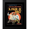thumbnail image 2 of Unknown 15x18 Black Modern Framed Museum Art Print Titled - Pair of Dice, 2 of 5