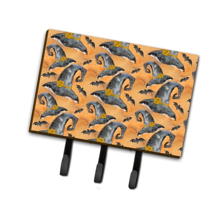 Watecolor Halloween Witches Hat Leash or Key Holder