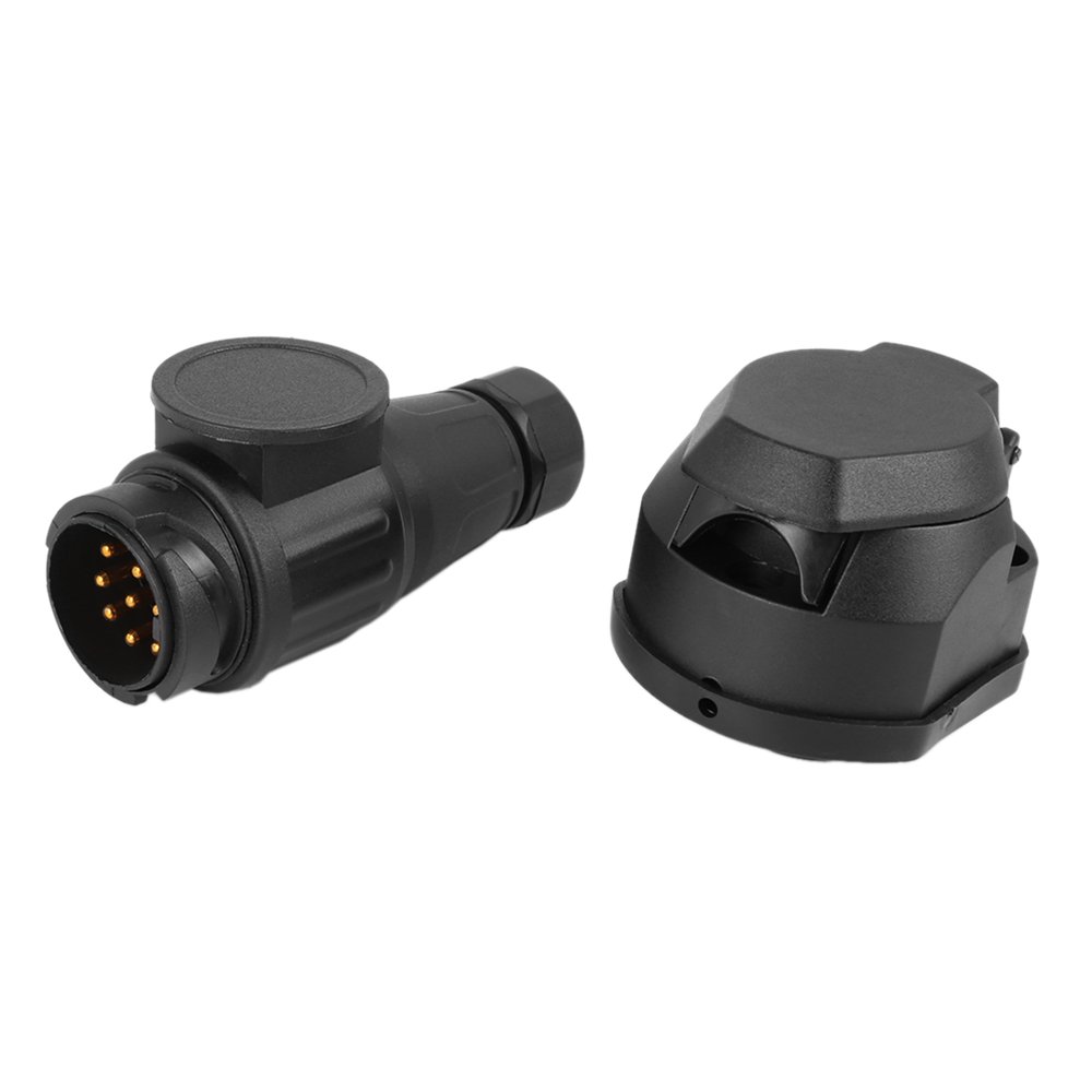 Car Trailer Caravan Plug Socket Wiring Connector Adapter Kit DC 12V 13