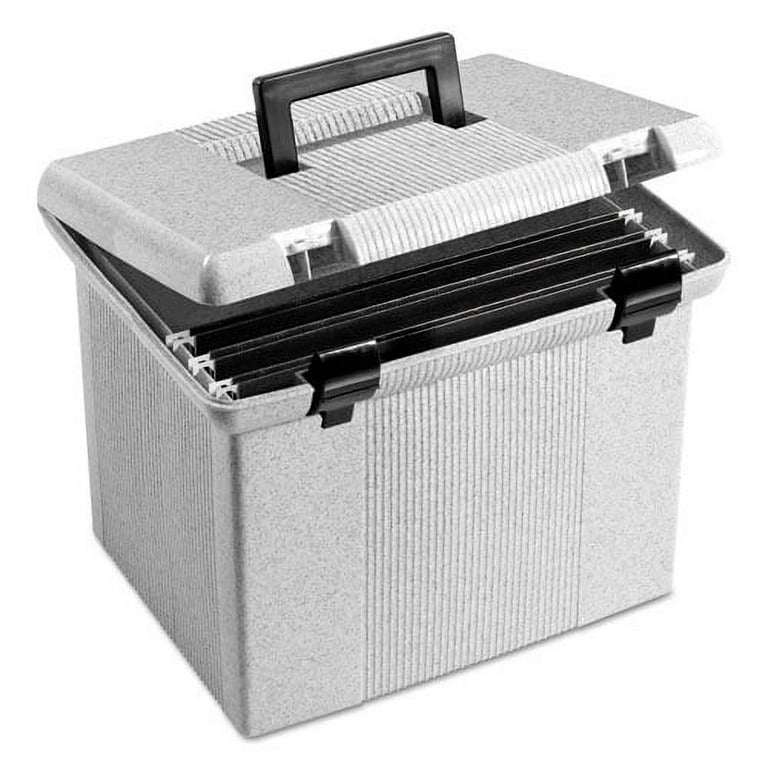 Portable File Boxes, Letter Files, 13.88 Portable File Boxes, Letter Files, 13.88