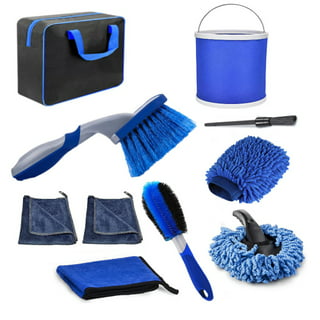 Car Wash Cleaning Kit Full 22pcs Cleaning Car Detailing Kit For Interior  Exterior Car Detailing Brushes With Storage Bag - AliExpress