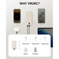 thumbnail image 3 of Cargador portátil VRURC de 10000 mAh con cables integrados y enchufe de pared, 3 of 8