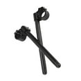 thumbnail image 4 of Universel 35mm CNC Fourche Clip-ons Poignée Poignée Poignée Sac de Guidon pour Accessoires Poignée Moto Noir, 4 of 7