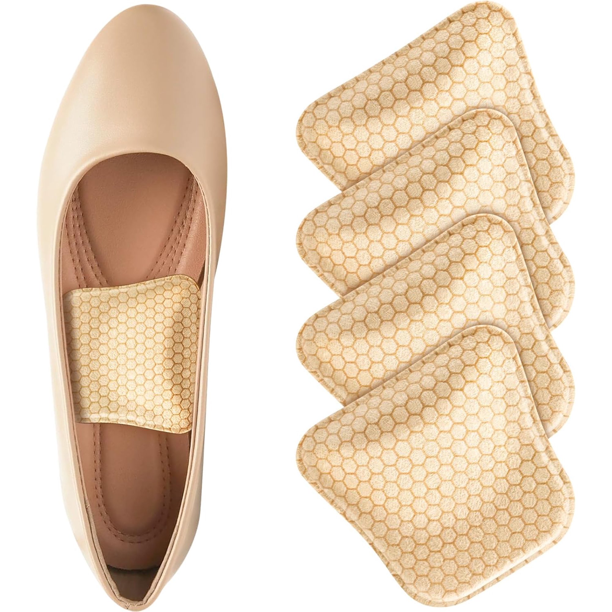 Arch Support Inserts Women for Flat Feet, Reusable, 2 Height Options | Stable Arch Support for Reduced Foot Fatigue, Secure Fit in Most Shoes, Walk in Greater Comfort, Plantar Fasciitis Relief