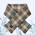 thumbnail image 4 of Winter Scarf for Women Cold Weather Blue Extree Women's Scarf Fashion Intelligent Heating Scarf USB Electric Heating Warm Print Scarf Neck Protection Cold Winter, 4 of 8