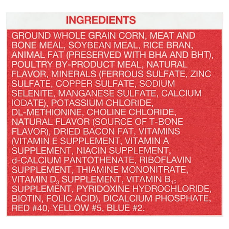 Ol roy 2025 complete nutrition ingredients