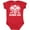 Red, variant on Inktastic 1st Dyngus Day Polish American Boys or Girls Baby Bodysuit