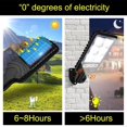thumbnail image 4 of Street Light 360 Degree Lighting Angle Super Bright Efficient Long Service Life Waterproof Solar Energy Wide Coverage Area Intelligent Waterproof Solar Sensing Lamp for Outdoor, 4 of 10