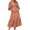 B, variant on Vedolay Plus Size Maternity Dress Women's Off Shoulder Maternity Midi Dress with Hem,A M