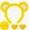 Yellow, variant on Turbans for Women Cute Animal Plush Hair Hoop Soft Furry Ear Design Comfortable Cosplay Dress Up Headband for Women Purple,One Size