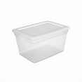 thumbnail image 1 of Sterilite 55L Storage Box - White, 55 Liter, 1 of 5