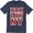 Navy Heather, variant on Brooklyn NY -New York City BK NYC Pride Classic Varsity Script Mens T-Shirt