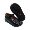 thumbnail image 5 of Zapato Escolar Coqueta para niña en charol negro Castor con tira de contacto, 5 of 5