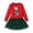 Red, variant on Gaexia Girls Christmas Dresses Long Sleeve Printed Sweatshirt Tutu Dress Toddler Kids Casual Party Outfit Holiday Celebration Winter Festive Wear