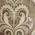 thumbnail image 3 of Plutus 20" x 26" Tawny Isabella Damask Luxury Throw Pillow in Brown, 3 of 3