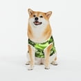 thumbnail image 3 of LNWH Abstract Retro Green Pattern Dog Clothes, Breathable Warm Cotton Pet Clothes XX-Large, 3 of 8