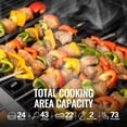 thumbnail image 5 of Royal Gourmet SG6002R 6-Burner BBQ Liquid Gas Grill with Sear and Side Burner, 71,000 BTU Cabinet Style Gas Grill, Outdoor Patio Garden Grill, Stainless Steel, Silver, 5 of 11