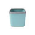 thumbnail image 2 of BAOPAI Desktop Push Type Trash Can with Lid 6L Large Capacity Space Saving Compact Design for Home Office Kitchen Car Restaurant and Bathroom Use, 2 of 9