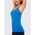 thumbnail image 3 of Musculosa CRZ YOGA sin costuras con soporte incorporado azul XXS, 3 of 4