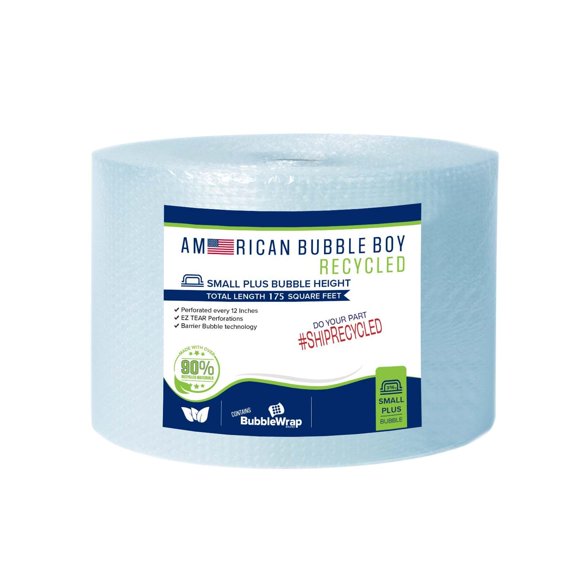 Plástico de burbujas reciclado American Bubble Boy 53 m Small Plus
