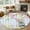 Pink Blue, variant on Round Area Rugs Collection 3 Ft, Easter Bunny Non-Slip Residential Carpet, Colorful Easter Eggs Spring Pink Peach Flowers Indoor Crawling Mats Doormat Runner Rugs Play Mat forBedroom