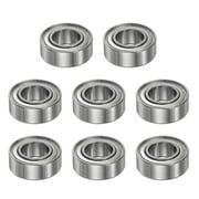 Uxcell 687ZZ Ball Bearings 7mmx14mmx5mm Chrome Steel ABEC3 Double Shielded 8 Pack