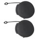 thumbnail image 5 of Tapa de Cubierta de Gancho de Remolque de Parachoques Derecha, Tapa de Tapa de Remolque de Parachoques Forma impermeable Redonda 8Z0 898 406 3Fz Para Automóvil, 5 of 7