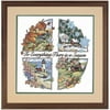 Dimensions "A Season For Everything" Stamped Cross Stitch Kit, 14" x 14"