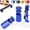 Blue, variant on Tall Stair Gauges for Framing Square with Holder and Hook, Framing Jig for Speed Square, Framing Square Stops for Circular Saw & Carpentry Squares