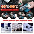 thumbnail image 2 of Plastic PPR Pipe Welding Machine Cordless Water Pipes Melting Device with Replacement Heads Fuse Mac, 2 of 5