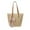Beige, variant on Women's Stylish Straw Shoulder Bag Large Capacity Boho Beach Tote For Daily Commute Vacation Outfit Accessory