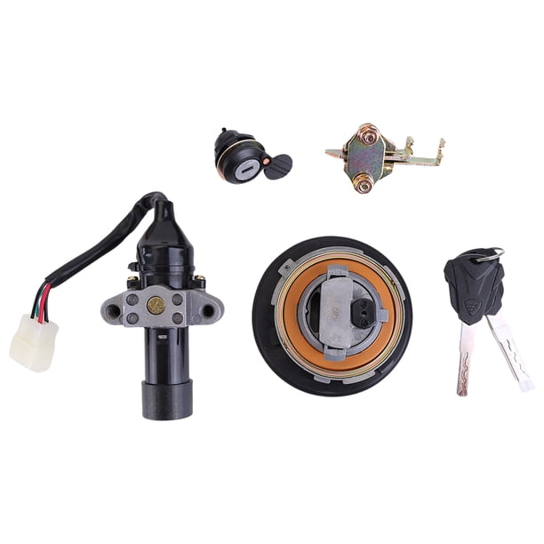 Ignition Lock Switch with Key Set Compatible for Italika 250z 2019-2023 Replaces F04020206 Original