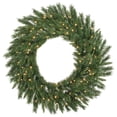 thumbnail image 2 of Vickerman A877349LED 48" Imperial Pine Wreath 200WmWht LED, 2 of 2