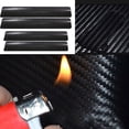 thumbnail image 3 of Walbest 4Pcs 3D Carbon Fiber Auto Car Door Sill Stickers Anti-Scratch Protection Cover, 3 of 7