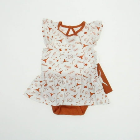 

Pre-owned Authentic Apparel Girls White | Orange Romper size: 3 Months