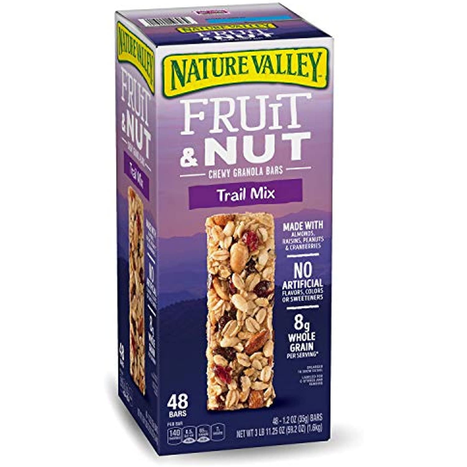 Nature Valley Fruit & Nut Chewy Trail Mix Granola Bars, 11.25 Ounce